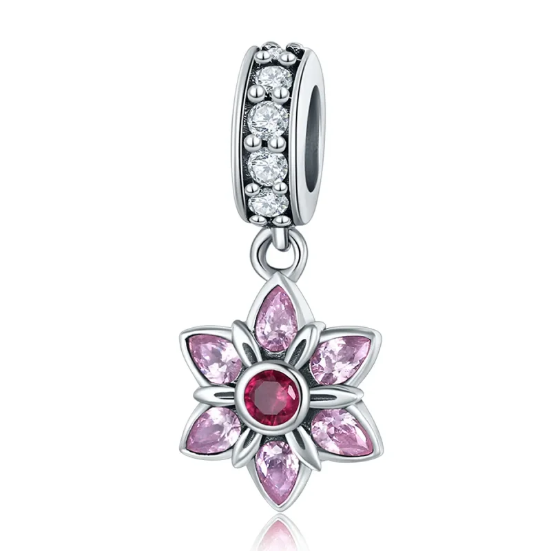 (slika za) Pandora Style Silver The Dance of Flowers Dangle - SCC840