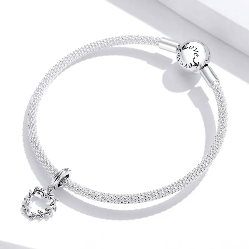 (slika za) Pandora Style Silver Weave Ljubezen Viseči - SCC1520 - Ogled 3