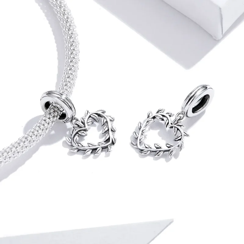 (slika za) Pandora Style Silver Weave Ljubezen Viseči - SCC1520 - Ogled 4