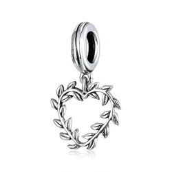 Pandora Style Silver Weave Ljubezen Viseči - SCC1520