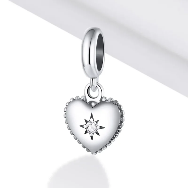 (slika za) Pandora Style Starburst Love Dangle - SCX132 - Ogled 2
