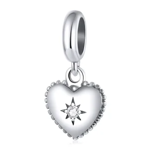 (slika za) Pandora Style Starburst Love Dangle - SCX132