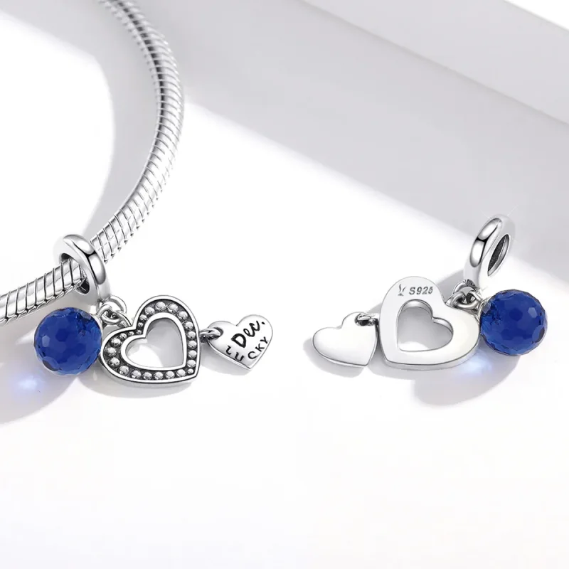 (slika za) Srebrni srebrni decembrski obeski v slogu Pandora - SCC1721 - Ogled 4