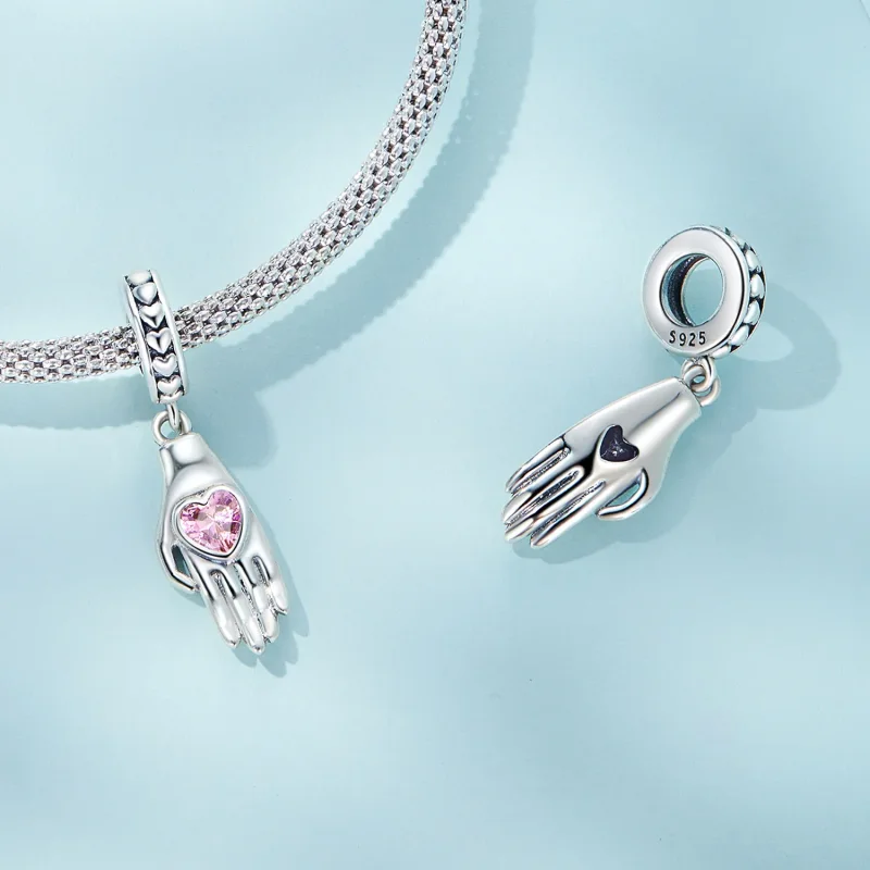 (slika za) Viseča dlan v stilu Pandora - SCC2388 - Ogled 4