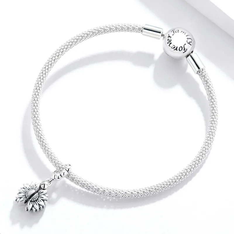 (slika za) Viseča nasmejana sončnica v stilu Pandora - SCC1661 - Ogled 3