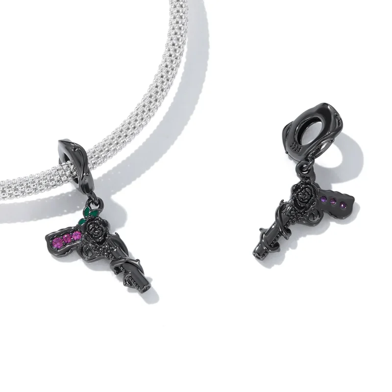 (slika za) Viseča pištola Rose Style Pandora - SCC2241 - Ogled 4