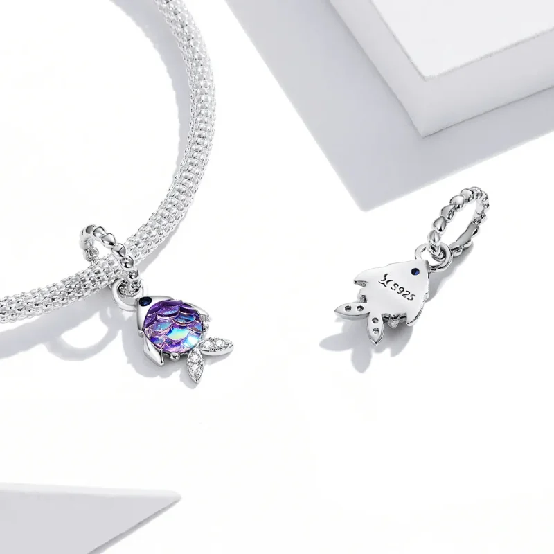 (slika za) Viseča sanjska riba v slogu Pandora - SCC2033 - Ogled 4