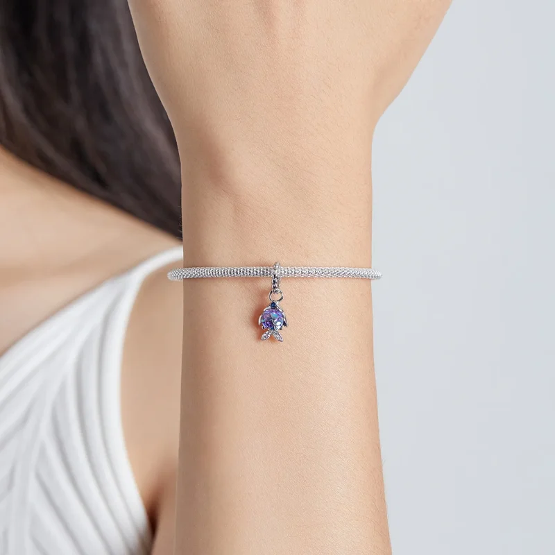 (slika za) Viseča sanjska riba v slogu Pandora - SCC2033 - Ogled 5