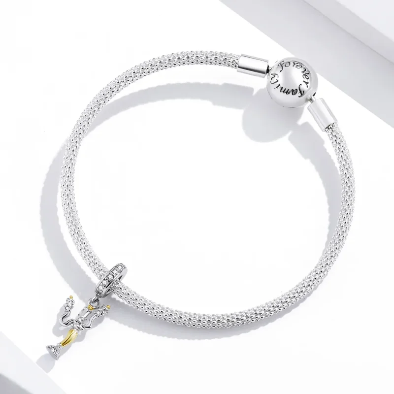 (slika za) Viseči čarobni svečnik v stilu Pandora - BSC319 - Ogled 3