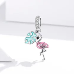Viseči flamingo v slogu Pandora - BSC277