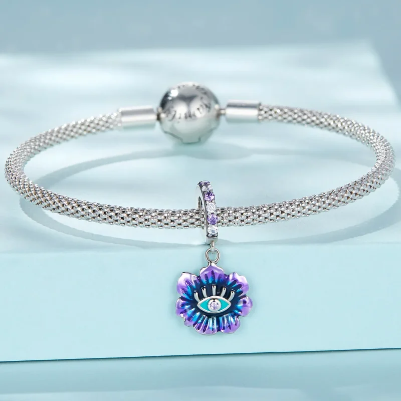 (slika za) Viseči hudičevi cvetovi v stilu Pandora - SCC2373 - Ogled 3