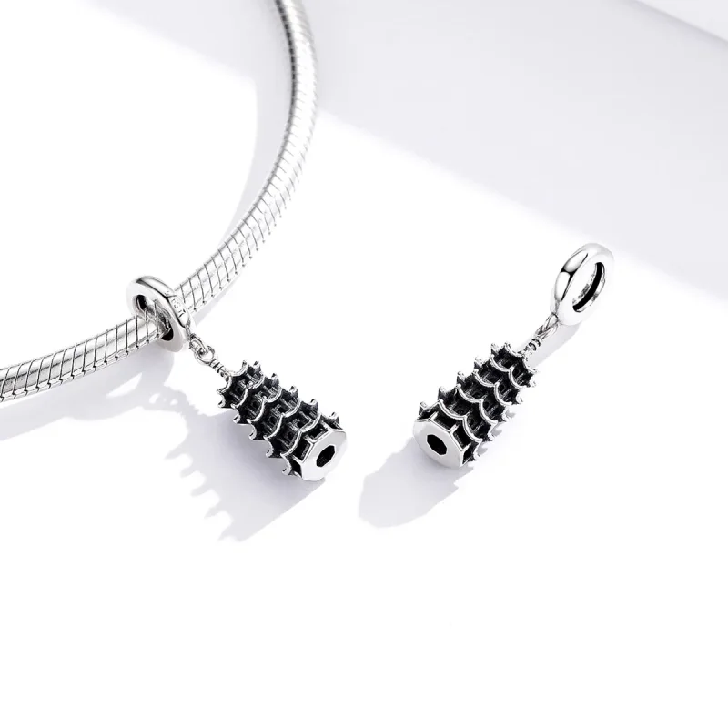 (slika za) Viseči kitajski stolp v slogu Pandora - SCC1544 - Ogled 3