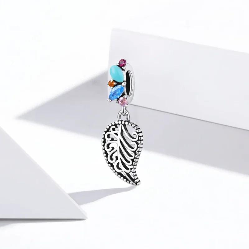 (slika za) Viseči listi v slogu Pandora - BSC455 - Ogled 2