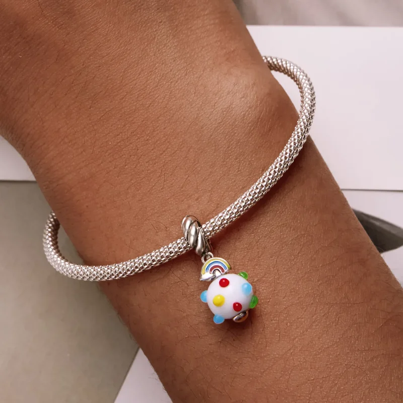 (slika za) Viseči mavrični kozarec Pandora Style - SCC2225 - Ogled 6