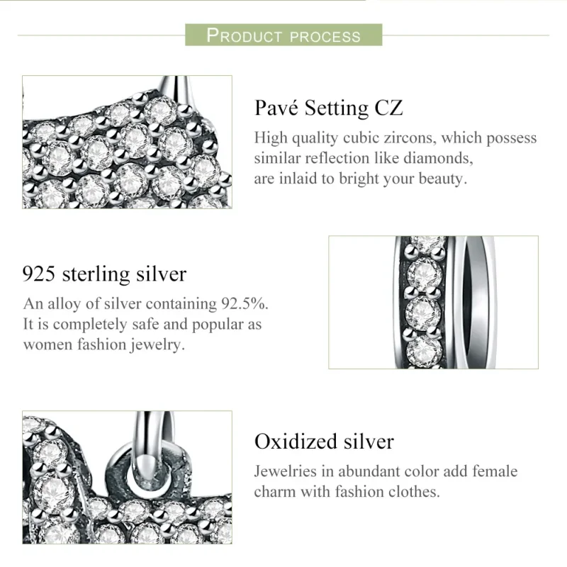 (slika za) Viseči pas s klobasami za pasje jazbečarje v slogu Pandora - SCC709 - Ogled 7