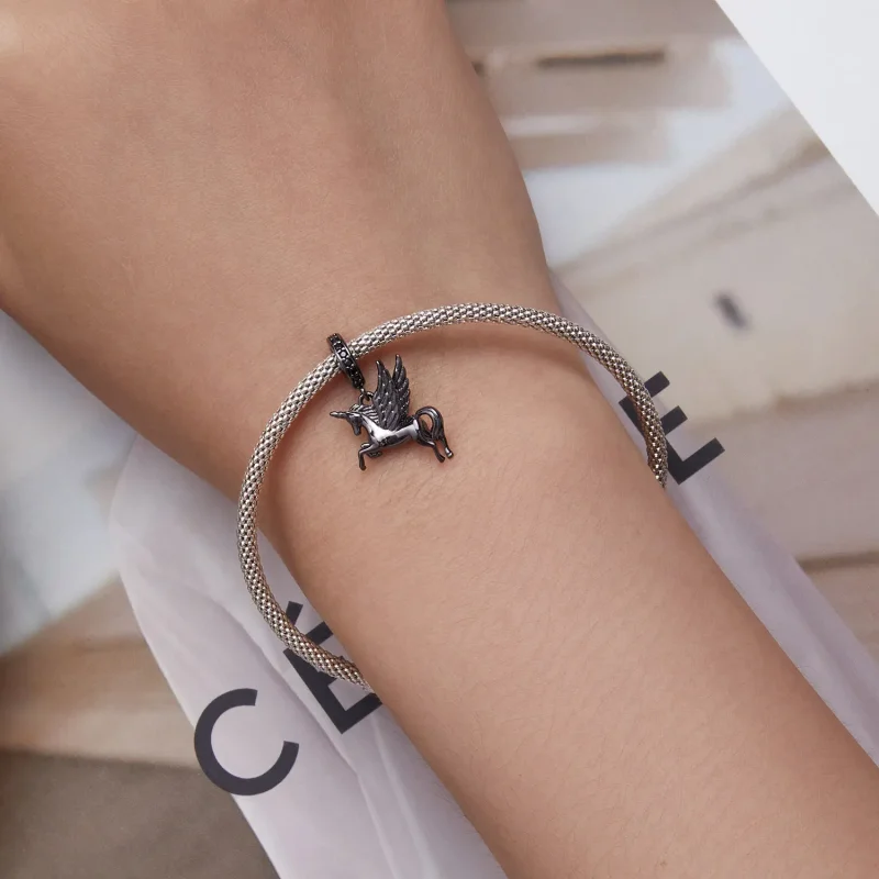 (slika za) Viseči pegaz v stilu Pandora - SCC2389 - Ogled 5