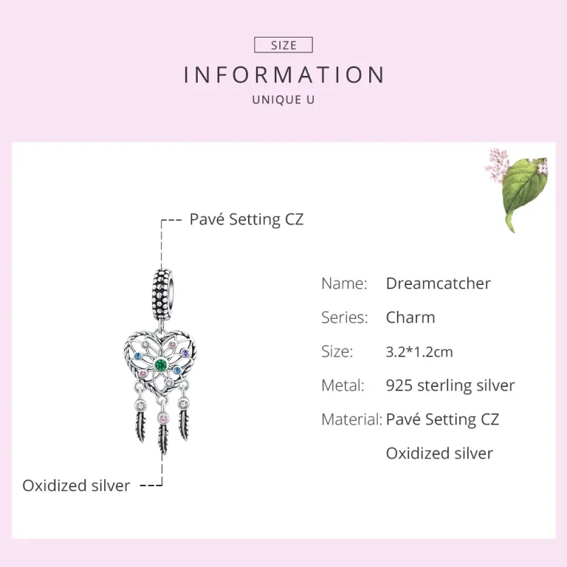 (slika za) Viseči srček družinskega drevesa v slogu Pandora - SCC1445 - Ogled 7