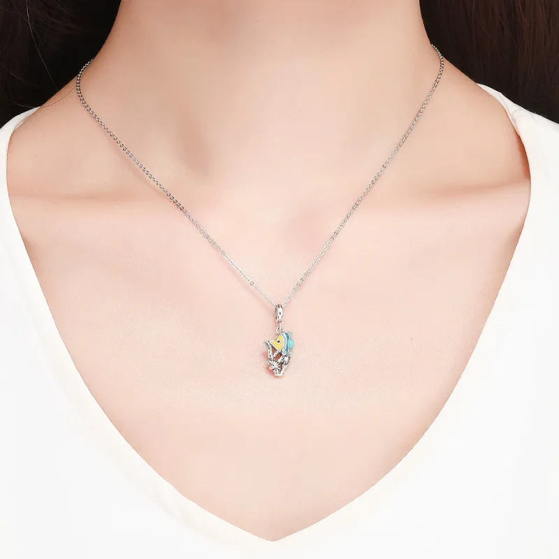 (slika za) Viseči viseči podvodni svet v slogu Pandora - SCC959 - Ogled 5