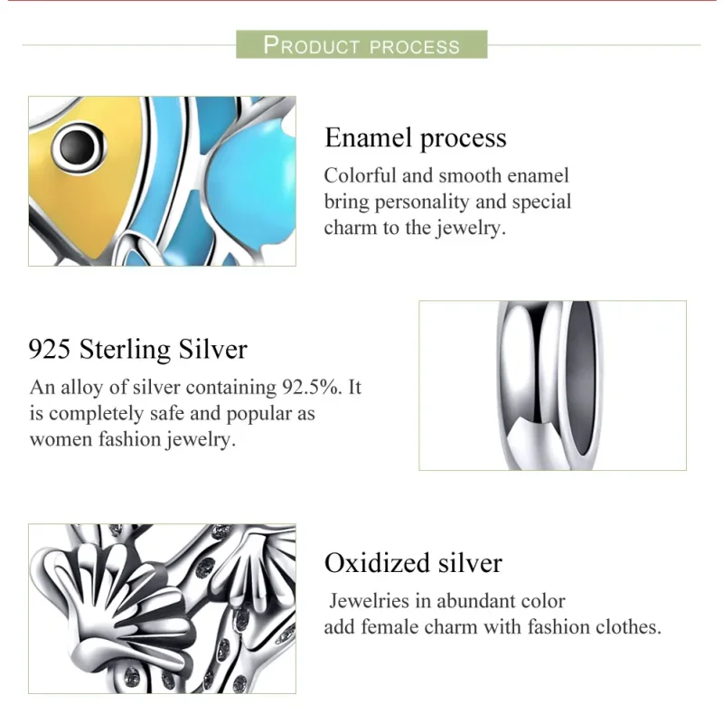 (slika za) Viseči viseči podvodni svet v slogu Pandora - SCC959 - Ogled 7