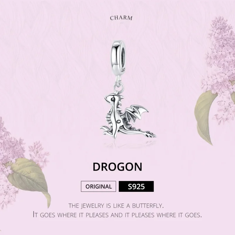 (slika za) Viseči viseči zmaj v stilu Pandora You Are Magic Dragon - SCC1322 - Ogled 6
