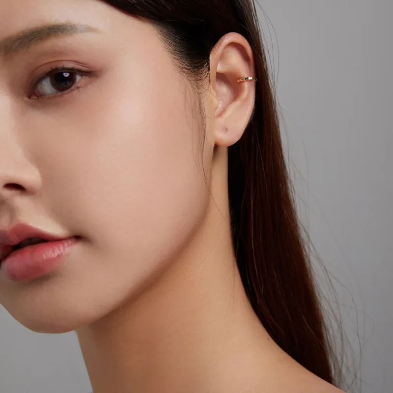 (slika za) Enostavna sponka za uho Pandora Style - SCE1251 - Ogled 6