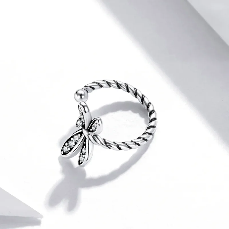 (slika za) Pandora Style Delicate Dragonfly Ear Sponka - SCE1295 - Ogled 4