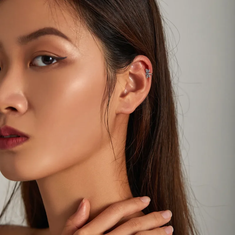 (slika za) Pandora Style Delicate Dragonfly Ear Sponka - SCE1295 - Ogled 5
