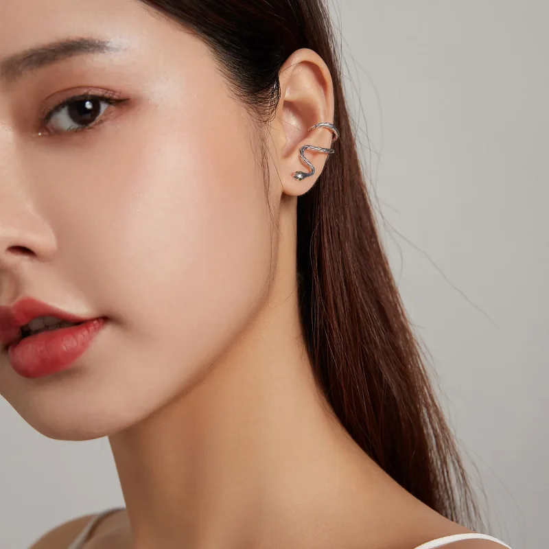 (slika za) Pandora Style Mystic Snake Ear sponka - BSE510 - Ogled 7