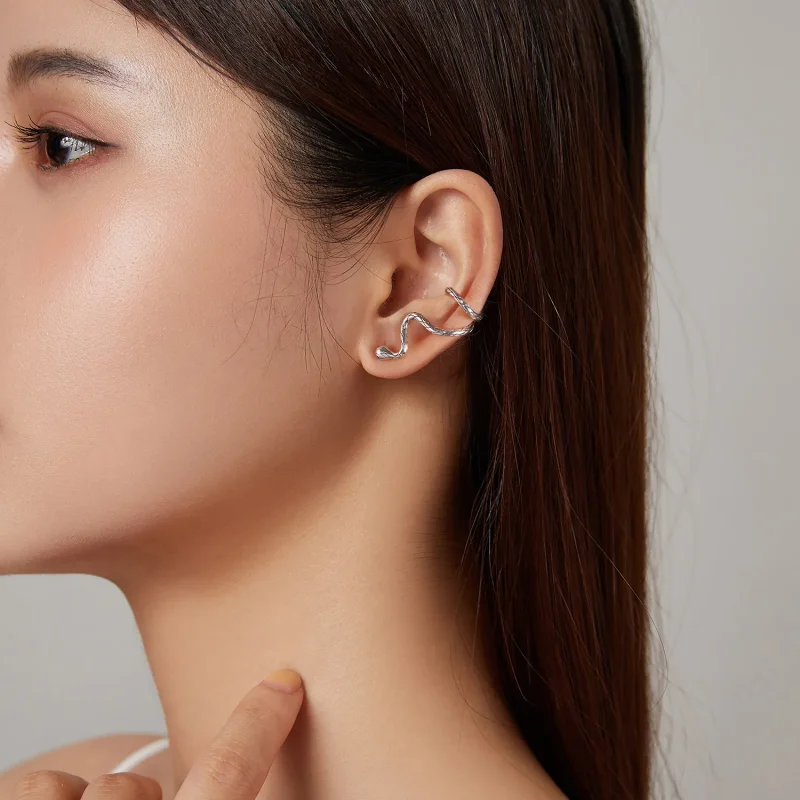 (slika za) Pandora Style Mystic Snake Ear sponka - BSE510 - Ogled 8