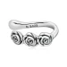 Pandora Style Retro Rose Ear Sponka - BSE582 Pandora Style Retro Rose Ear Sponka - BSE582