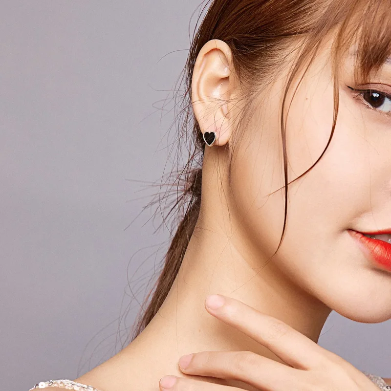 (slika za) Ljubezenski uhani iz srebrnega ahata Pandora Style - SCE915 - Ogled 6