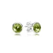 PANDORA Avgust Droplets, uhani z žebljičkom Peridot - 290738pe PANDORA Avgust Droplets, uhani z žebljičkom Peridot - 290738pe