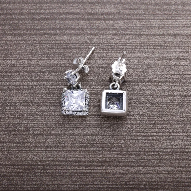 Pandora Brezčasni Elegance Drop Uhani 803-3033 - 290593CZ