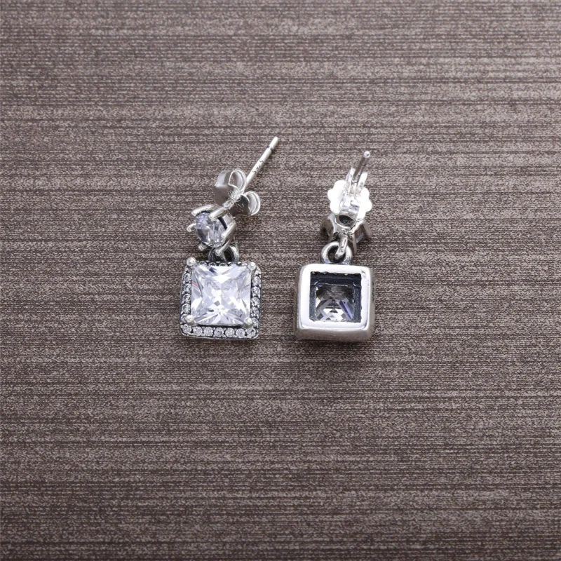 (slika za) Pandora Brezčasni Elegance Drop Uhani 803-3033 - 290593CZ - Ogled 3