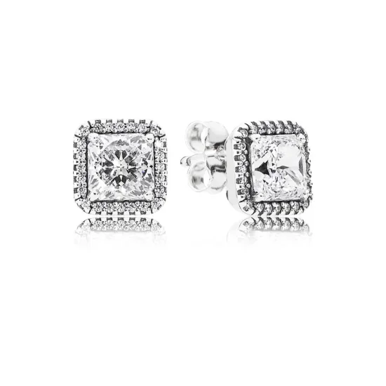 (slika za) PANDORA brezčasni eleganci uhani - 290591CZ