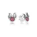 PANDORA Disney srebrni uhani Minnie - 290580CZR