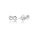 PANDORA Infinite Love Stud uhani, prozoren CZ - 290695CZ PANDORA Infinite Love Stud uhani, prozoren CZ - 290695CZ