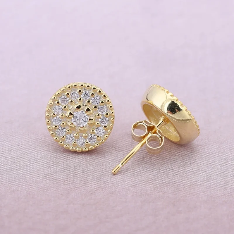 (slika za) PANDORA Radiant Elegance Stud Uhani - 250325CZ - Ogled 2