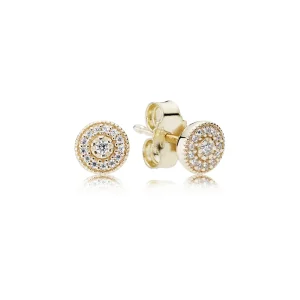 (slika za) PANDORA Radiant Elegance Stud Uhani - 250325CZ