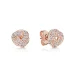 PANDORA Rose™ Sparkling Love Knot, prozorni uhani CZ Stud - 280696CZ PANDORA Rose™ Sparkling Love Knot, prozorni uhani CZ Stud - 280696CZ