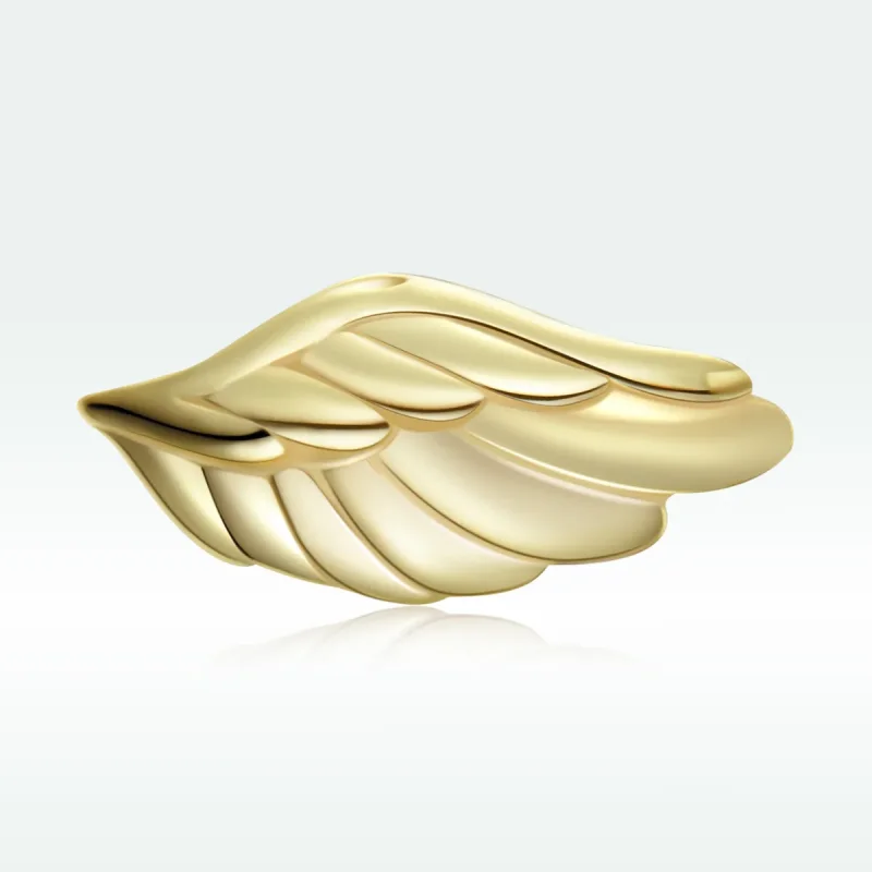 (slika za) Pandora Style 18-karatno pozlačeni uhani s krilnimi čepki – SCE1092 - Ogled 4