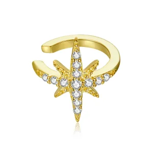 (slika za) Pandora Style 18ct pozlačena sponka za uho Polaris - SCE999-B