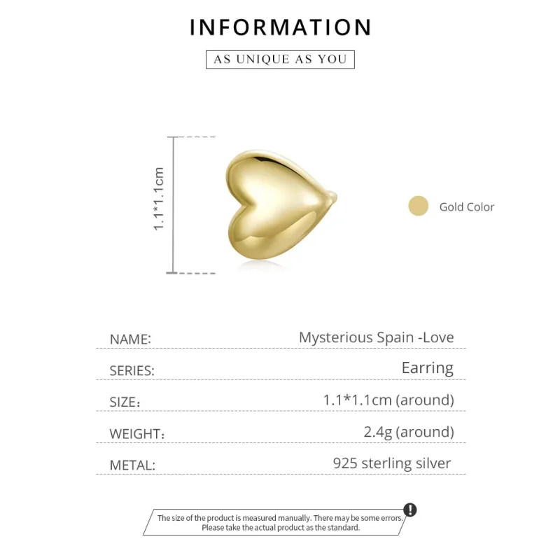 (slika za) Pandora Style 18ct pozlačeni uhani Skrivnostna španska ljubezen - SCE1153 - Ogled 5