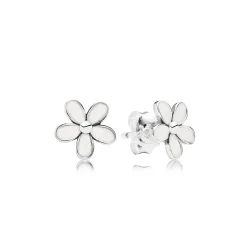 PANDORA Uhani s cvetovi marjetic - 290538EN12