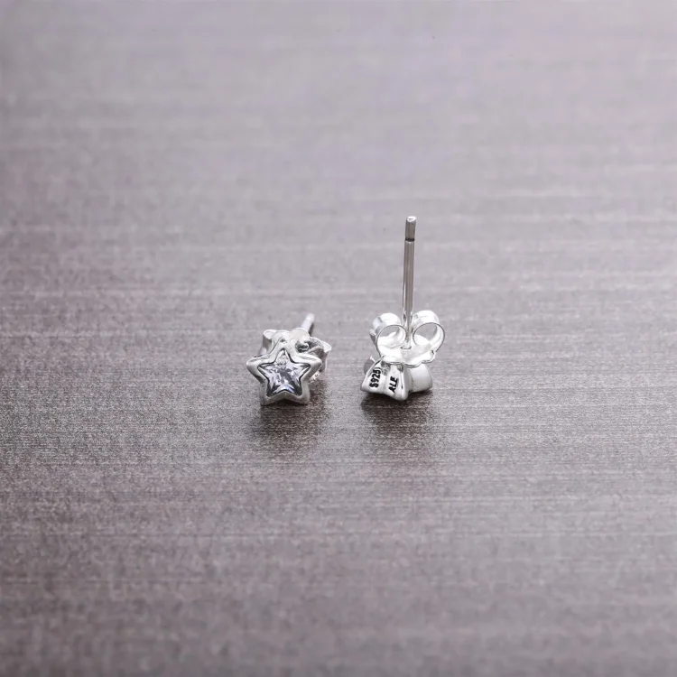 PANDORA Uhani s sijajem zvezd - 290597CZ