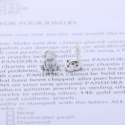 PANDORA Uhani s tiarami - 290540CZ