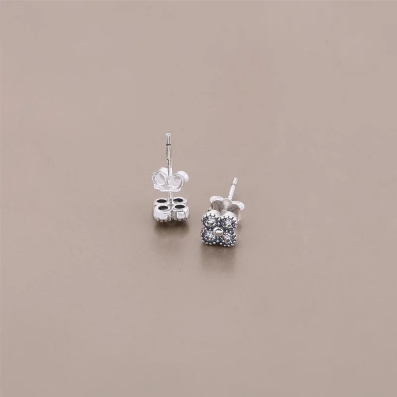 (slika za) PANDORA Uhani z orientalskimi cvetovi - 290647CZ - Ogled 2