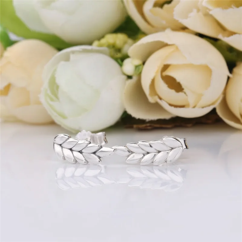 (slika za) PANDORA Uhani z ukrivljenimi zrni - 297730 - Ogled 2