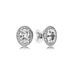 PANDORA Vintage Elegance Stud Uhani - 296247CZ