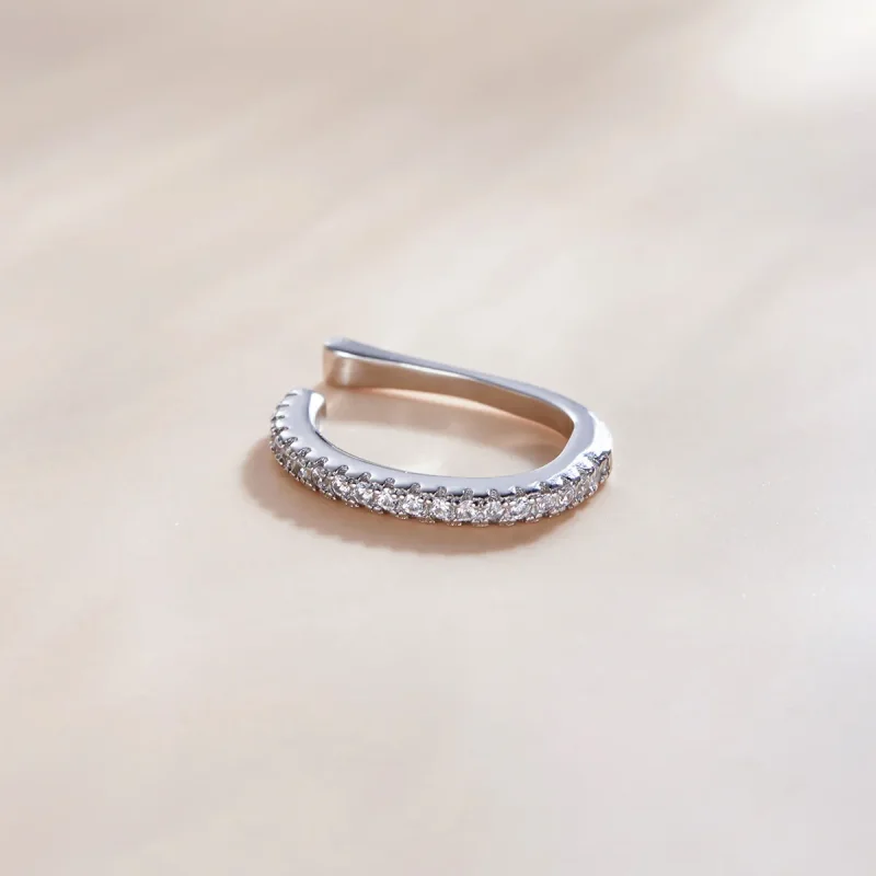 (slika za) Srebrna sponka za eno uho Pandora Style - SCE1022 - Ogled 2